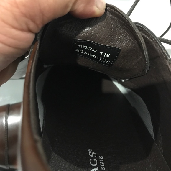 Soft Stags Men's Sz11M Oxford NWT #A182 - Picture 5 of 7